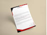 design stylish and professional letterhead