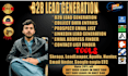 give you b2b lead generation, data scraper, email finder