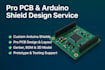 design a pro pcb and arduino shield