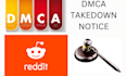 remove infringing and leaked content from reddit
