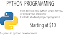 write you a python script