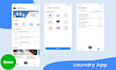 develop on demand laundry app, booking and delivery app