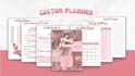 design printable custom pdf planner, journal, notebook, logbook, diary
