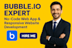 build bubble web app and bubble website in bubble io