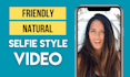 create a fun, catchy ugc style spokesperson video