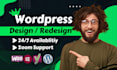 create a custom wordpress business website for your brand