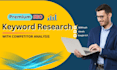do keyword research and competitor analysis for profitable ranking