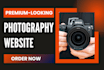 build photography, videography, and drone website with online booking