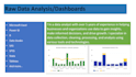 raw data analysis, dashboard,