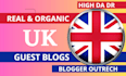 publish your content on top UK guest post blogs link building