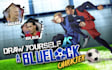 draw you as a bluelock soccer anime character