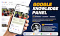 published google knowledge panel or knowledge graph for all