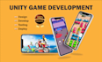 develop and customize 3d and 2d unity games