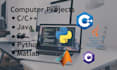 do data structure, oop, c, cpp, java, python  computer programming task
