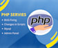 fix bugs in php, laravel, javascript and  jquery scripts