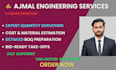 do quantity takeoff, material takeoff and cost estimation as quantity surveyor