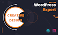 design a responsive wordpress website for small business