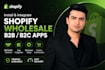 install and integrate shopify wholesale,b2b,b2c apps