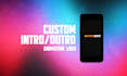 edit a professional intro, outro or promo video