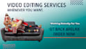 do photo and video editing with video effects
