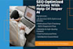 write SEO optimized articles with help of jasper ai