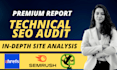 fix search console, semrush audit, ahref errors, and audit with screaming frog