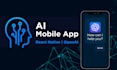 develop ai mobile app development, ai integration ios app android ap, saas app