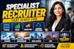source and recruit candidates for open roles in your organization