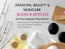 write beauty article for your blog and free trial