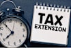 file your US tax return extension