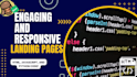 develop dynamic landing page code for your business website