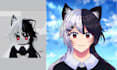 draw roblox art in my anime style