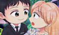 draw chibi couple art for you