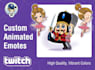 create cute animated twitch emotes and discord stickers