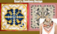 create a unique scarf and bandana design