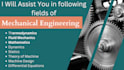 assist you in mechanical engineering problems
