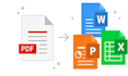 convert PDF to powerpoint and word and vise versa