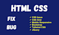 fix HTML CSS issue grid mobile responsive issue bootstrap website