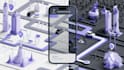 design cool custom lowpoly 3d isometric and map illustration