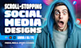 design attractive social media posts