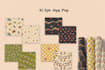 create groovy seamless pattern