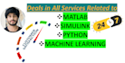 matlab, simulink, and python programming, and machine learning