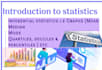 provide inferential and descriptive statistics and spss