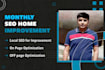 do monthly seo service home improvement, painting, plumber, electricians, movers