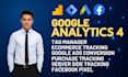 set up or fix ga4 tracking, ecommerce and conversion tracking using GTM