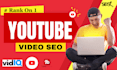 do best youtube video SEO for top ranking by vidiq
