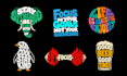do warp typography word art in any custom shape for tshirts and logo