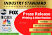 write SEO press releases with press release distributions