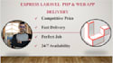 do full stack php laravel website development