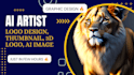 create ai image, thumbnail , logo design